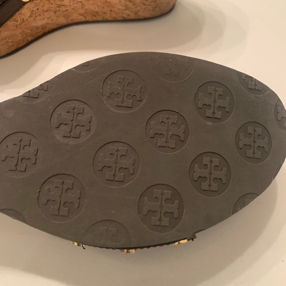 Brown Tory Burch cork wedge 8.5!! - Picture 4 of 6